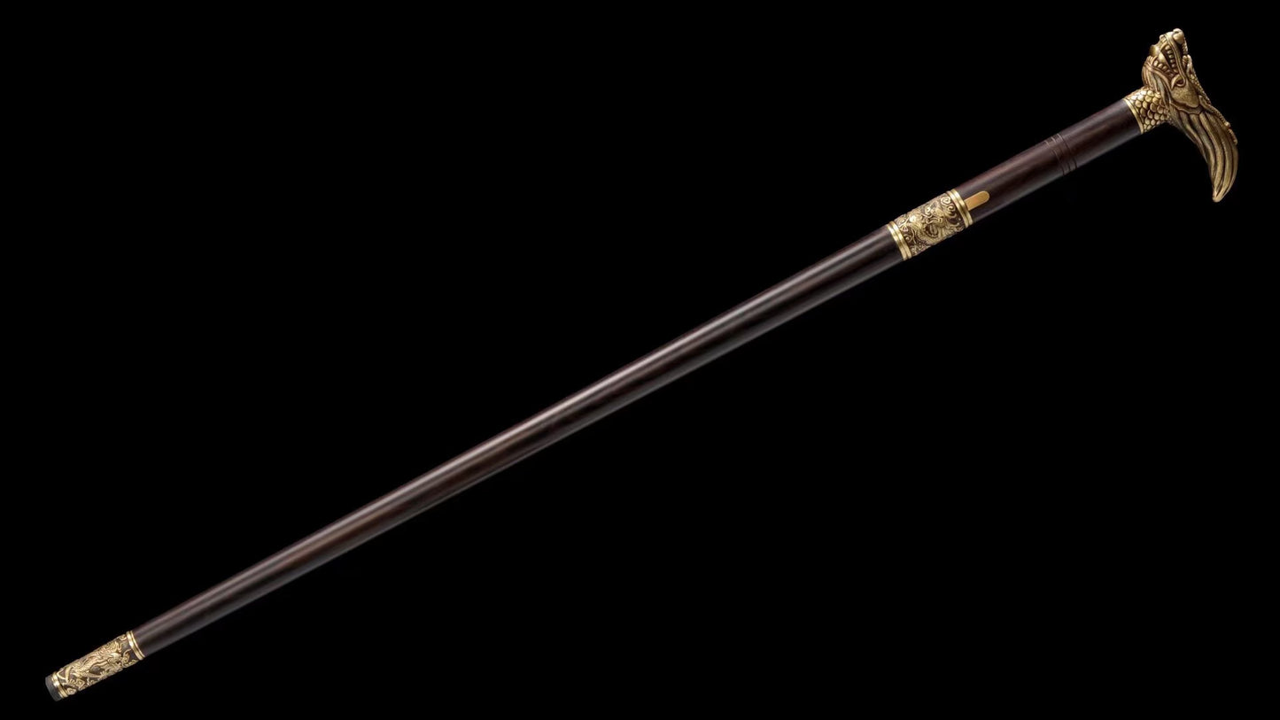 Dragon walkingstick sword canesword  (1)