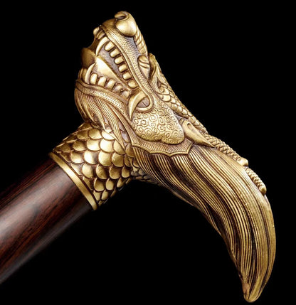 Dragon walkingstick sword canesword  (1)