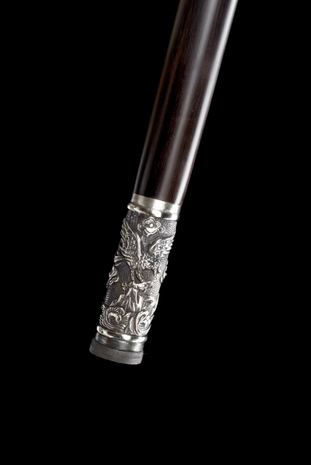 White copper eagle walkingstick sword  cane sword  (5)